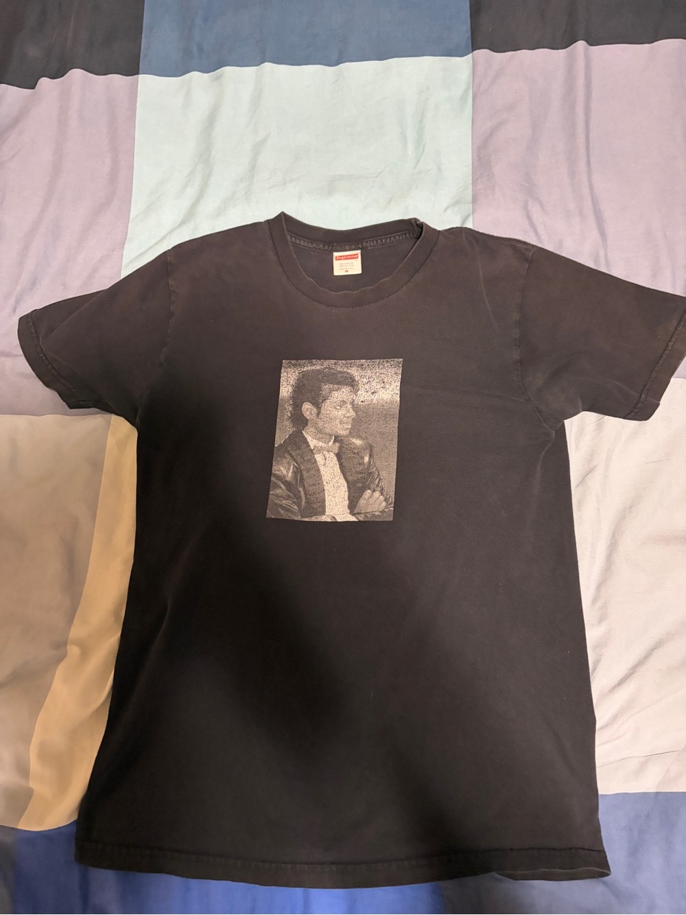 Supreme X Michael Jackson tee size